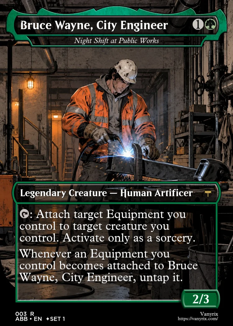 Bruce Wayne, City Engineer