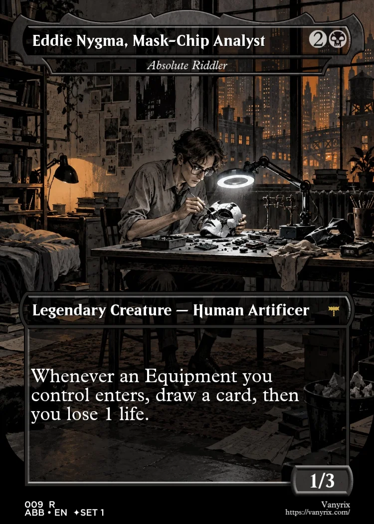 Eddie Nygma, Mask-Chip Analyst