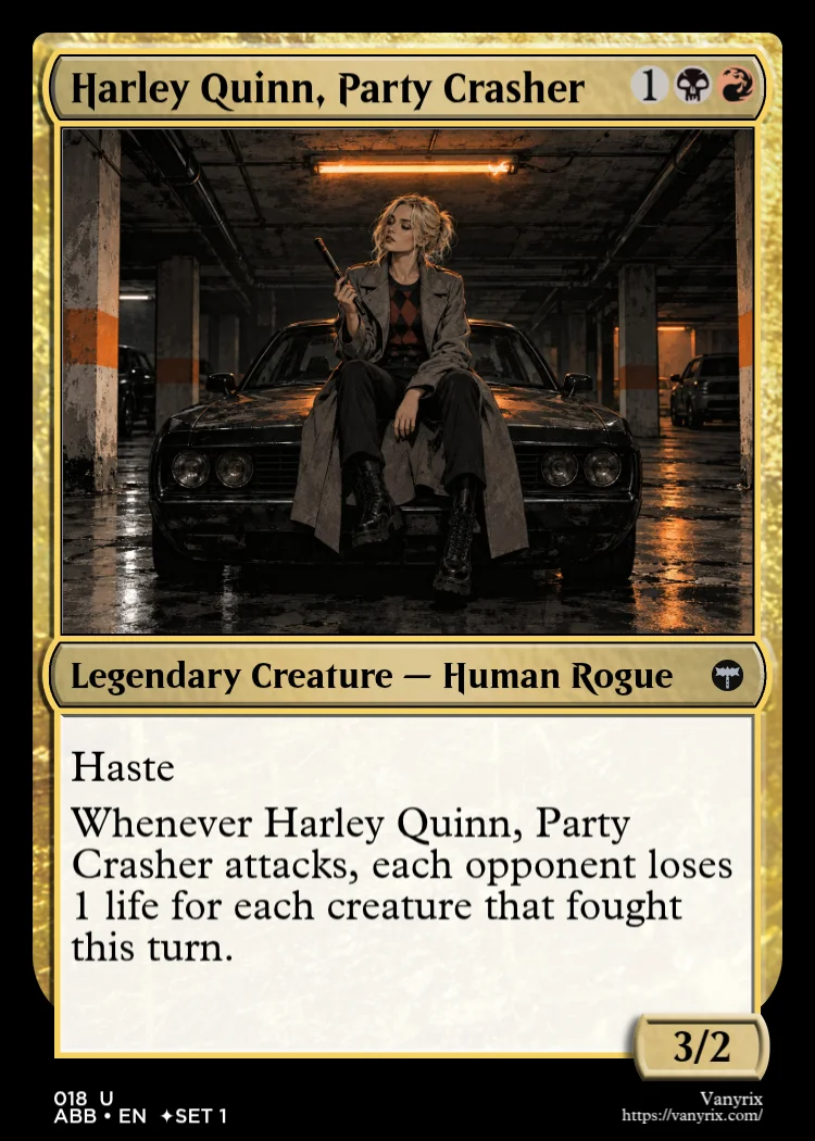 Harley Quinn, Party Crasher