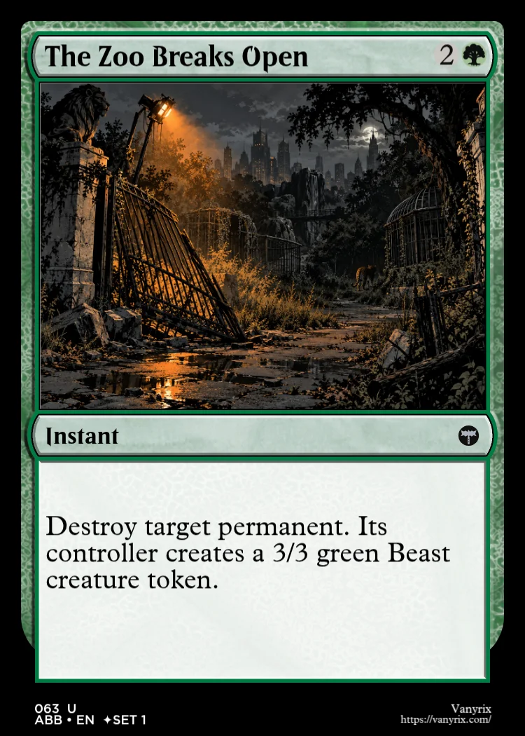 The Zoo Breaks Open