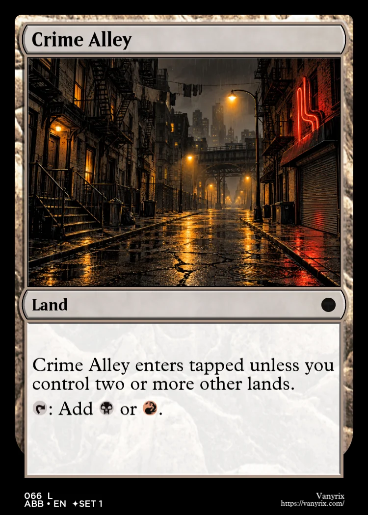 Crime Alley