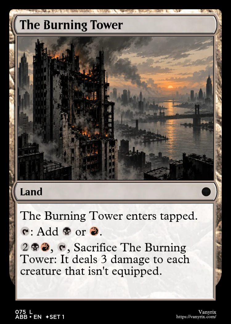 The Burning Tower