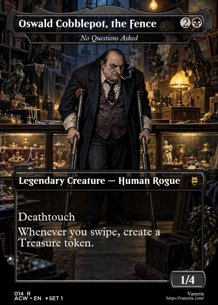 Oswald Cobblepot, the Fence