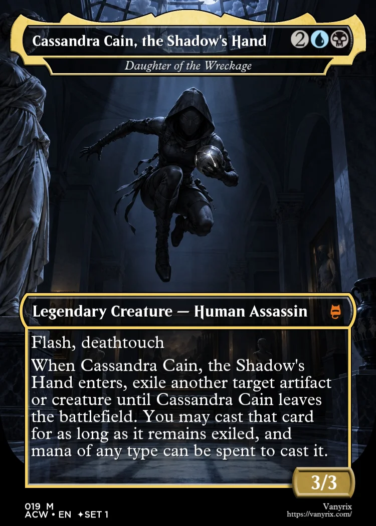 Cassandra Cain, the Shadow's Hand