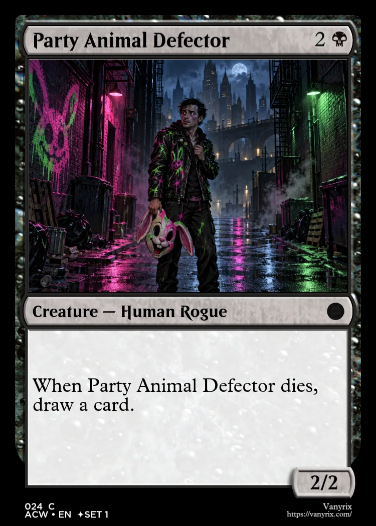 Party Animal Defector