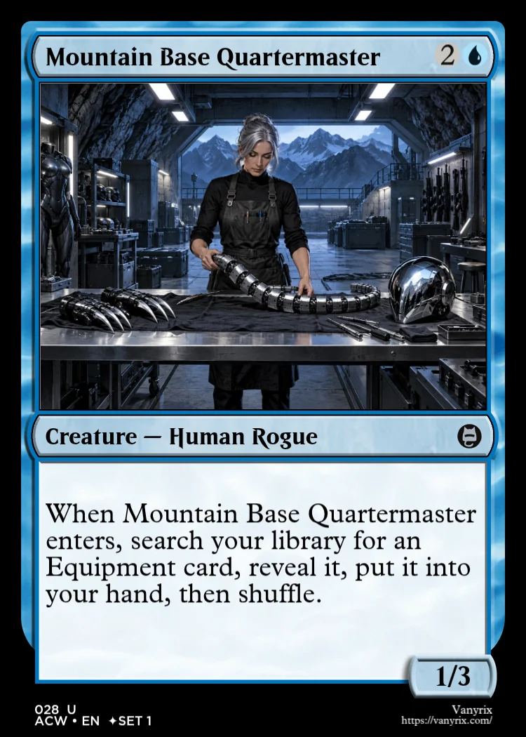Mountain Base Quartermaster