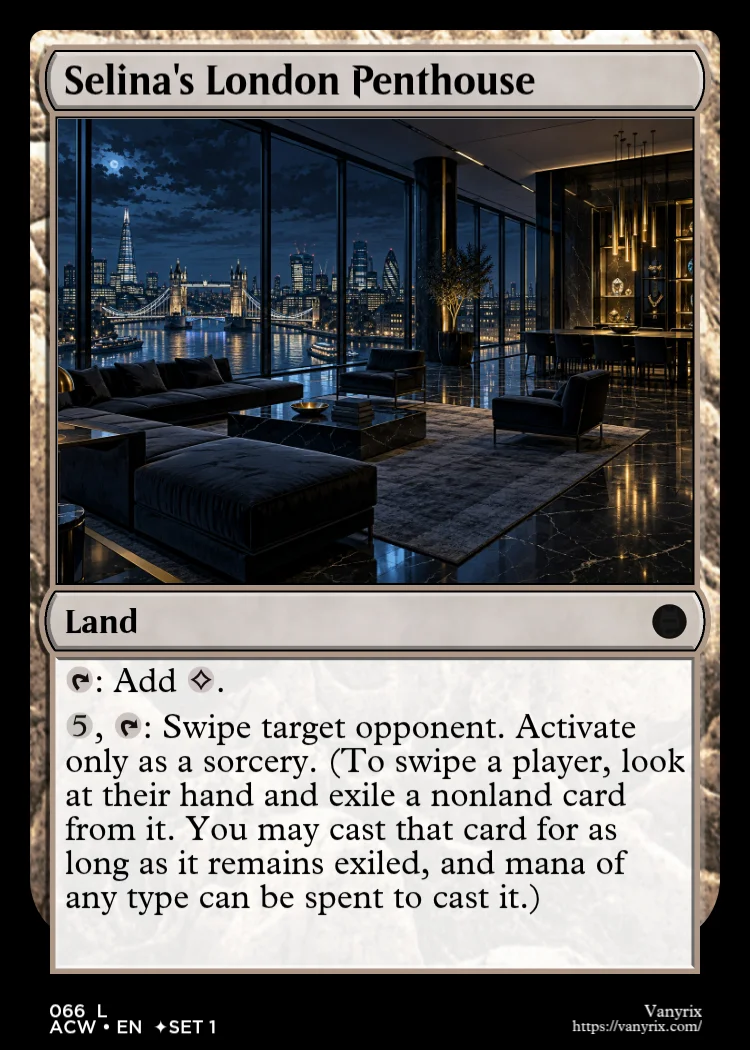 Selina's London Penthouse