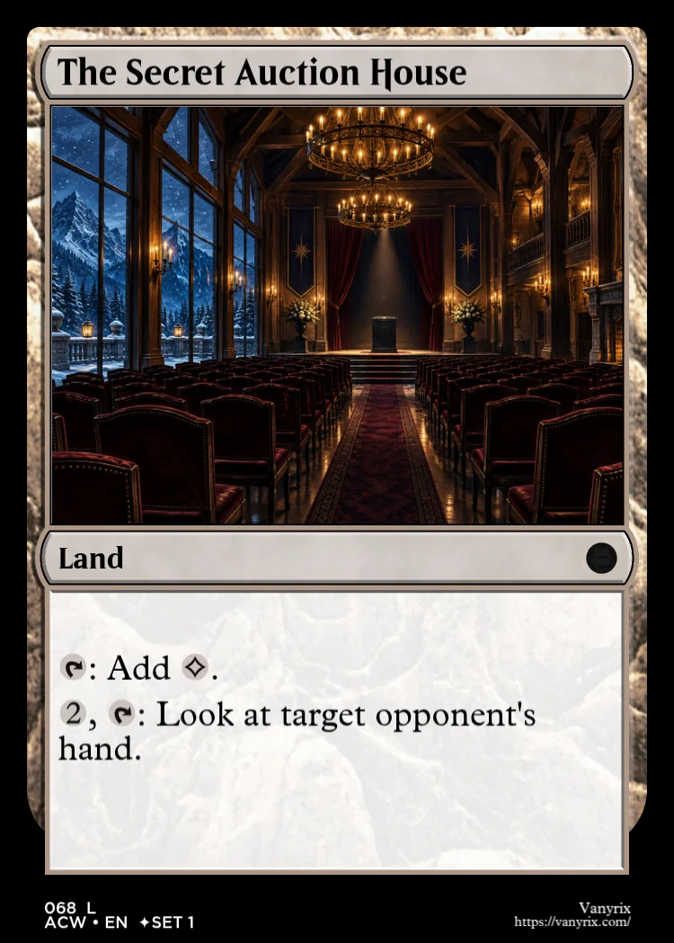 The Secret Auction House