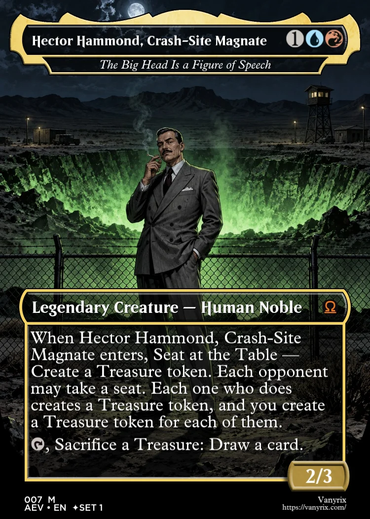 Hector Hammond, Crash-Site Magnate