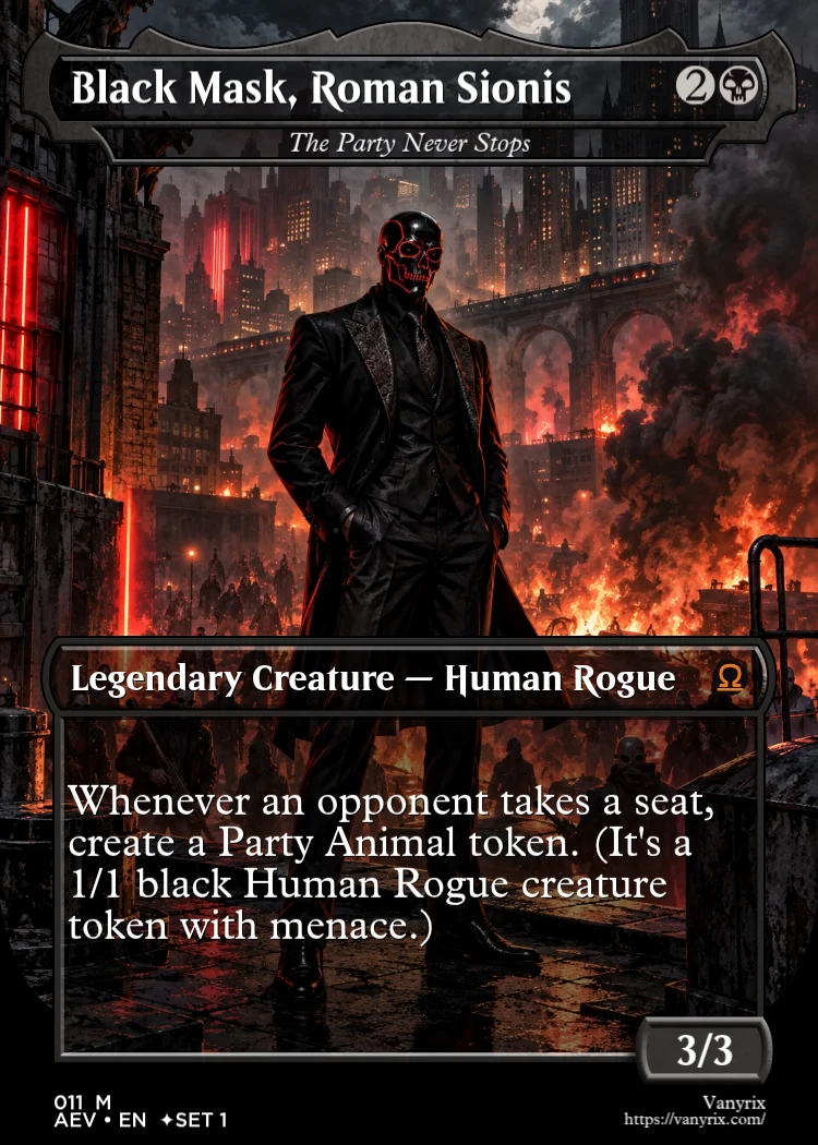 Black Mask, Roman Sionis