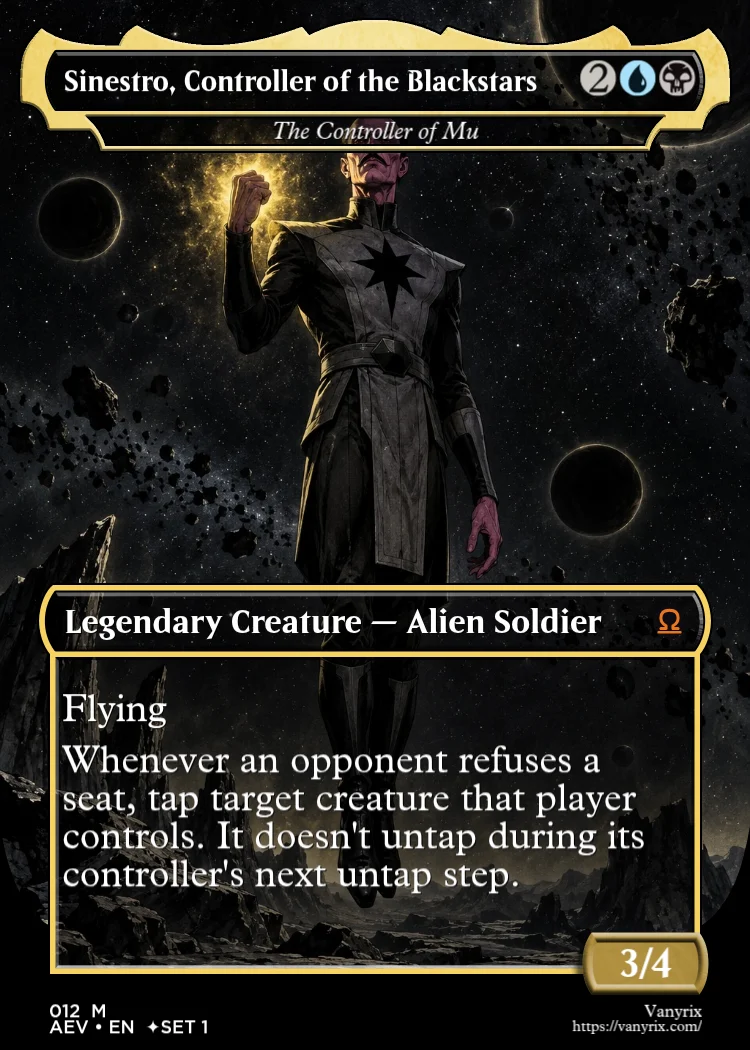 Sinestro, Controller of the Blackstars