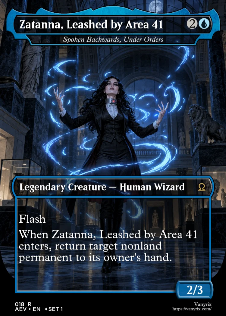 Zatanna, Leashed by Area 41