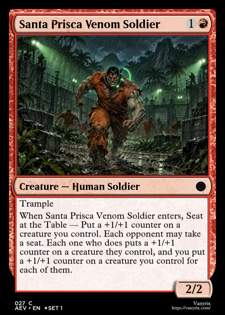 Santa Prisca Venom Soldier