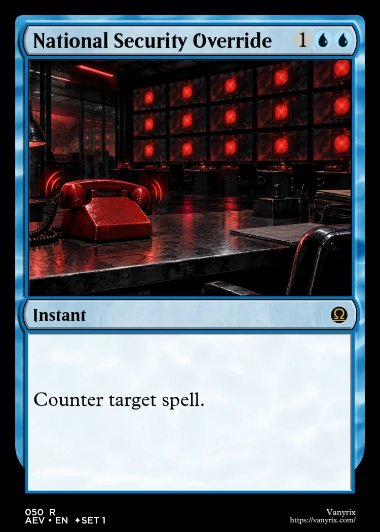 National Security Override