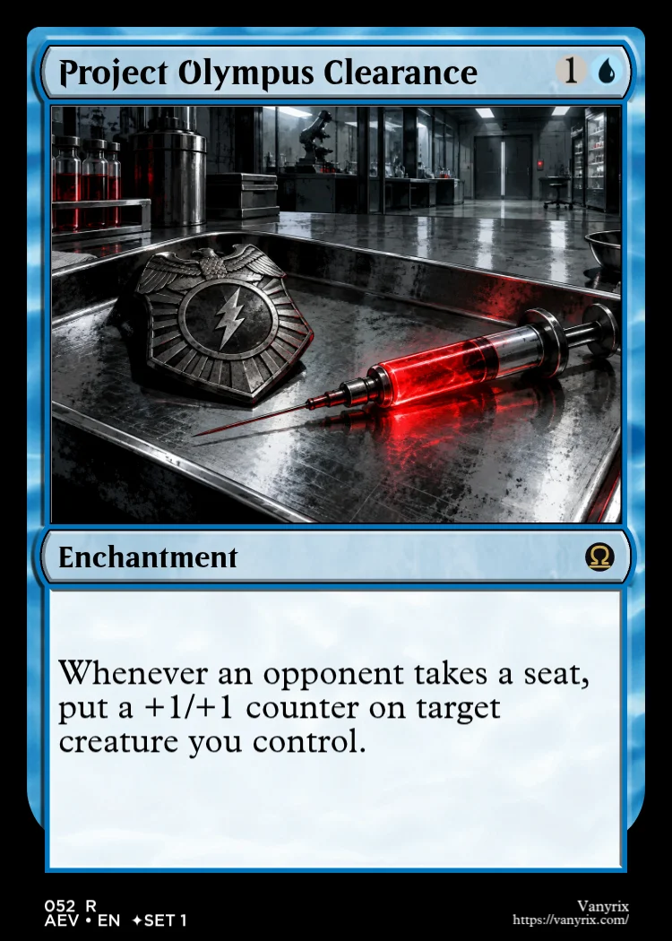 Project Olympus Clearance
