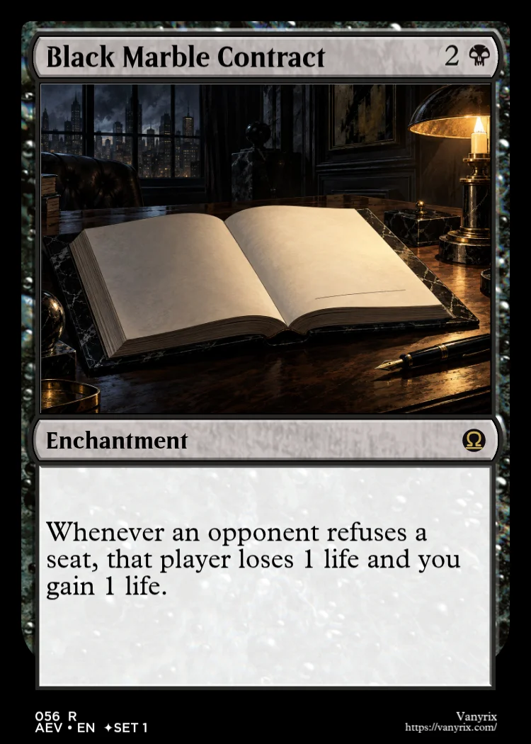 Black Marble Contract