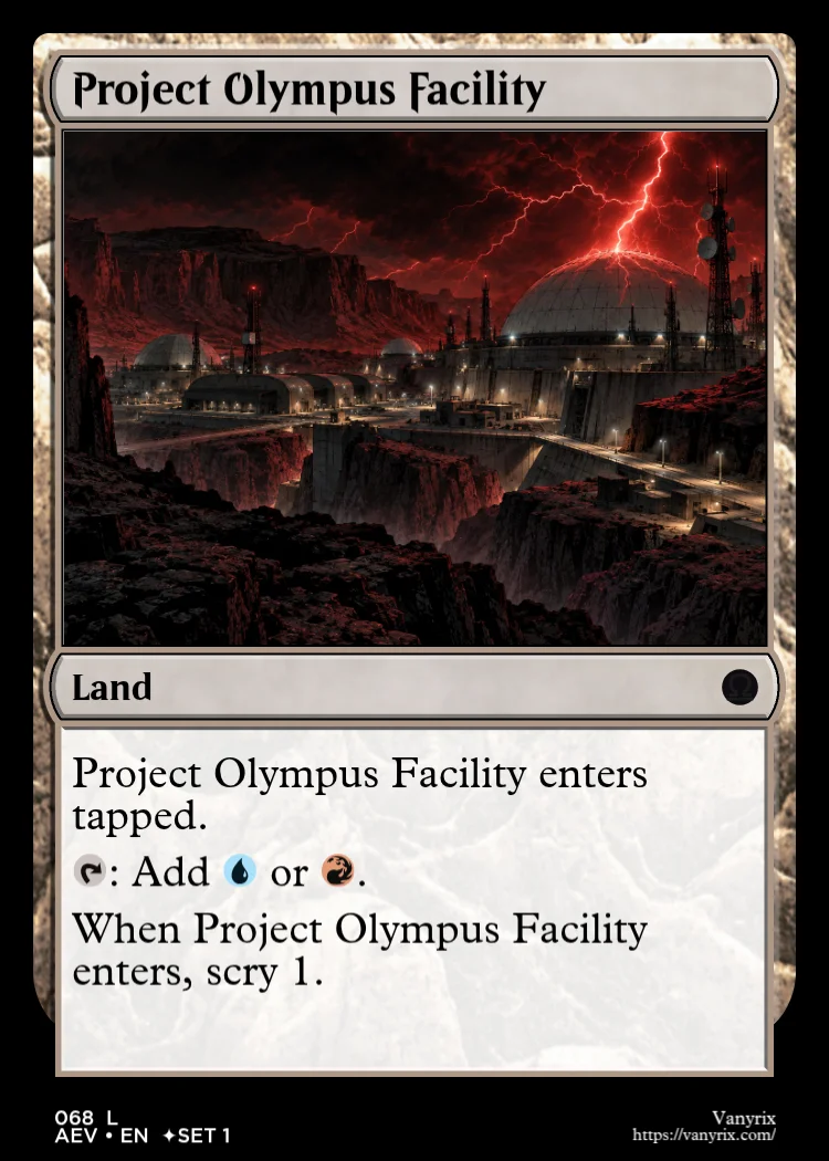 Project Olympus Facility