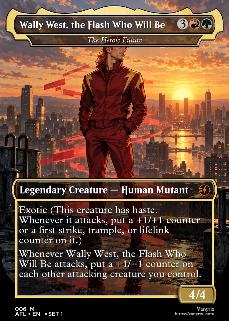 Wally West, the Flash Who Will Be