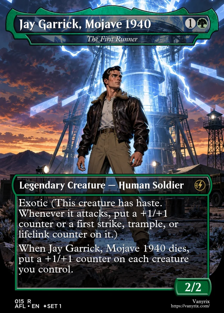 Jay Garrick, Mojave 1940