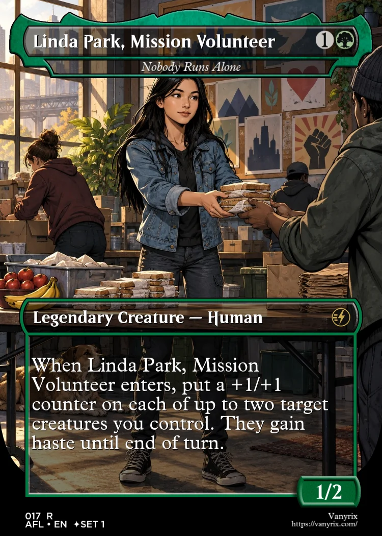 Linda Park, Mission Volunteer