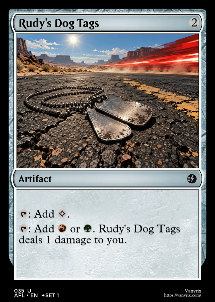 Rudy's Dog Tags