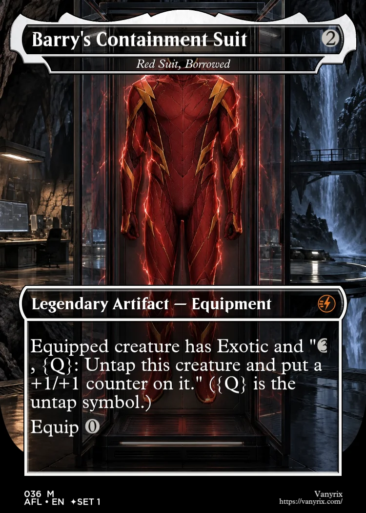 Barry's Containment Suit