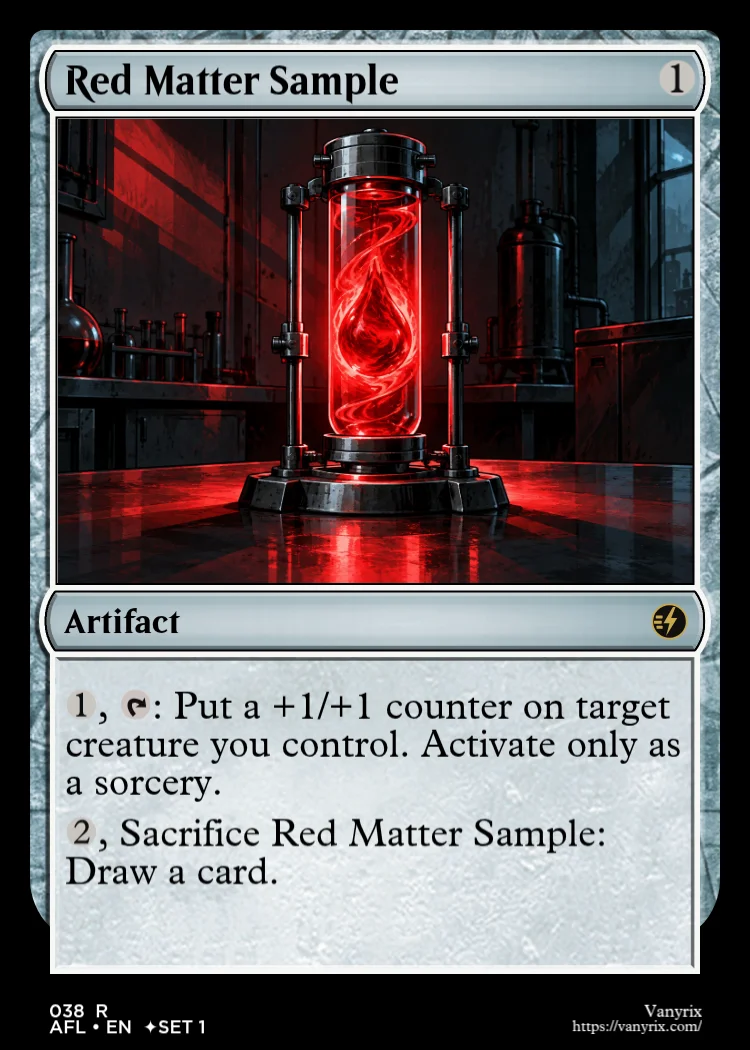 Red Matter Sample