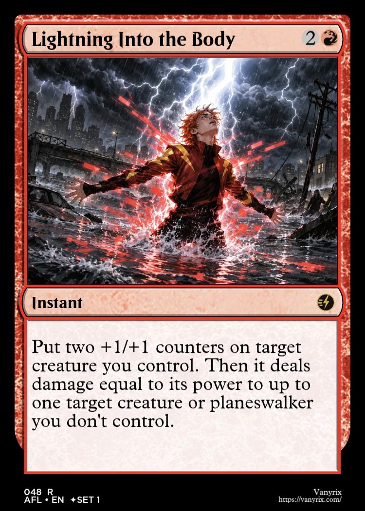 Lightning Into the Body