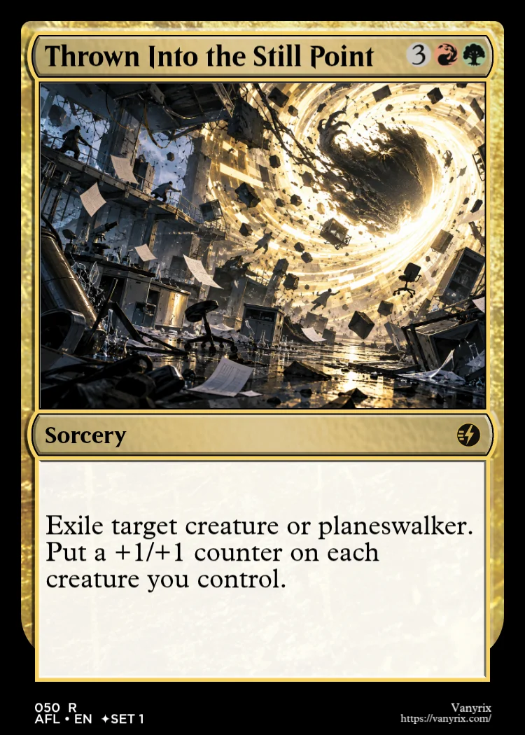 Thrown Into the Still Point