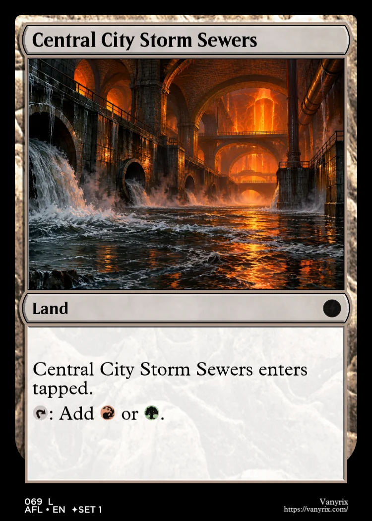 Central City Storm Sewers