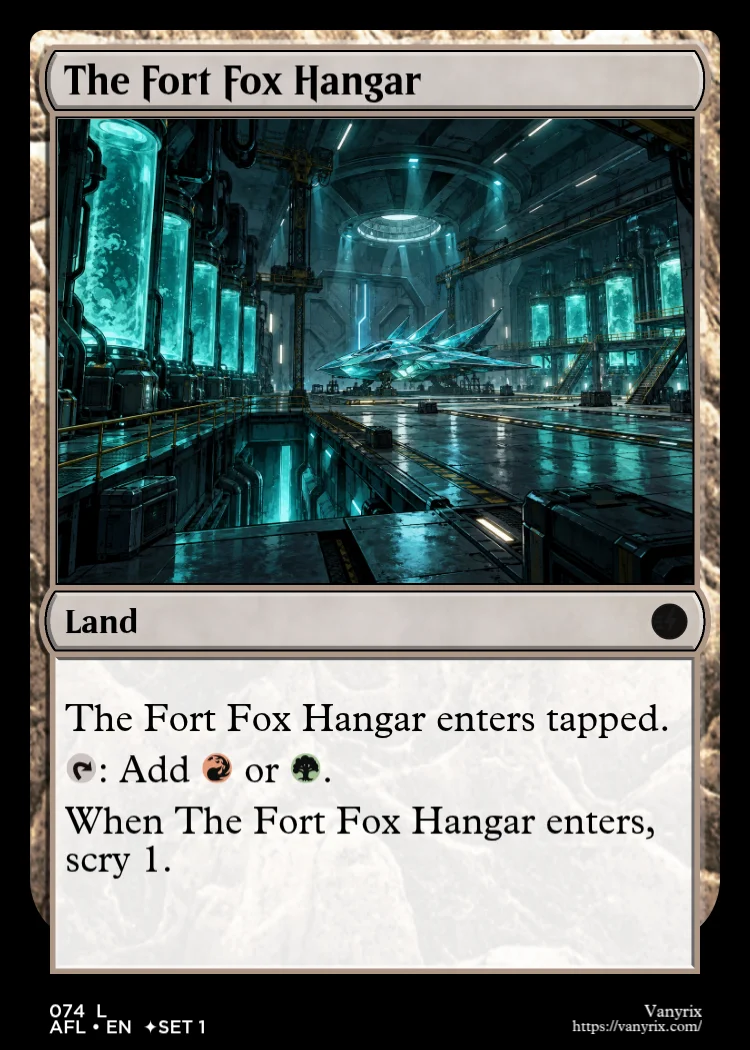 The Fort Fox Hangar