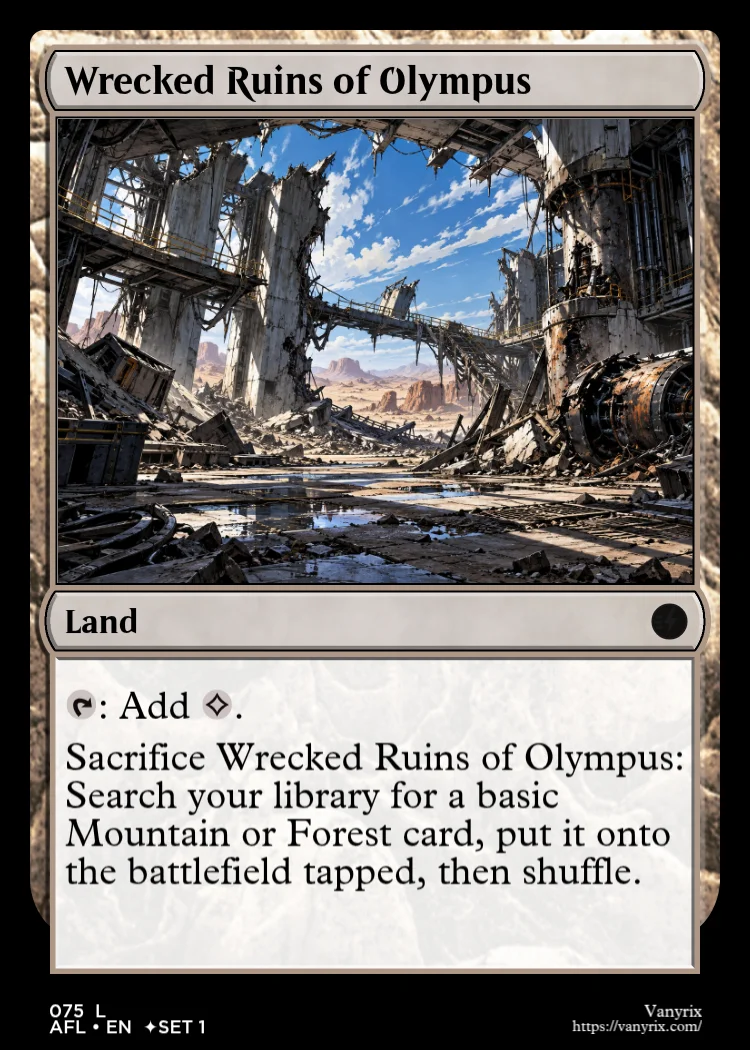 Wrecked Ruins of Olympus