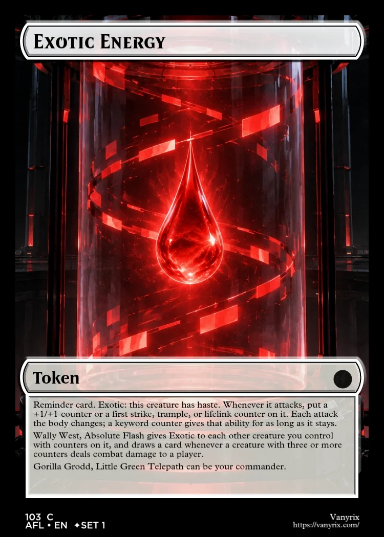 Exotic Energy