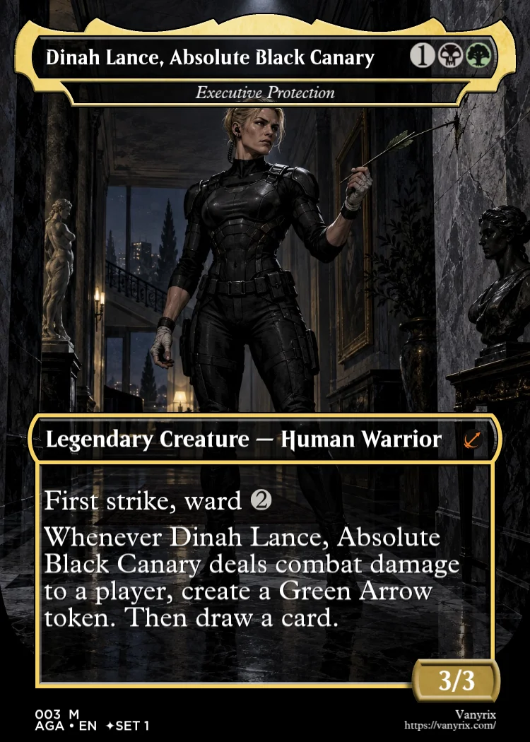 Dinah Lance, Absolute Black Canary