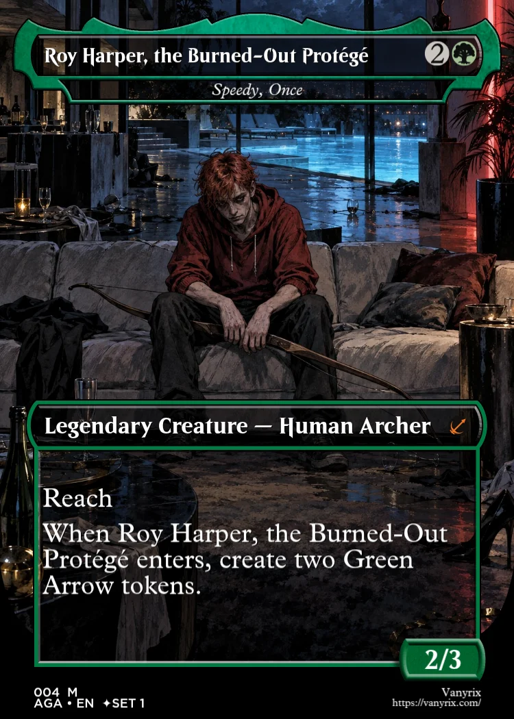 Roy Harper, the Burned-Out Protégé