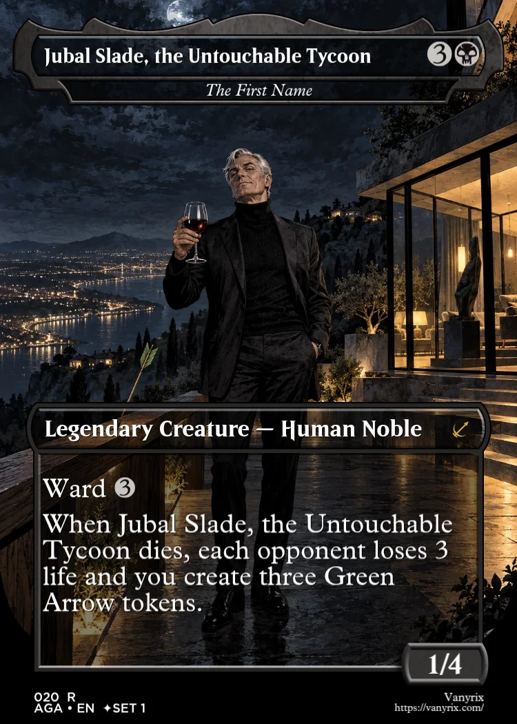 Jubal Slade, the Untouchable Tycoon