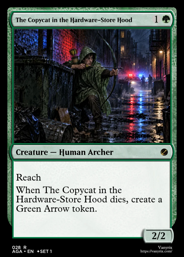 The Copycat in the Hardware-Store Hood