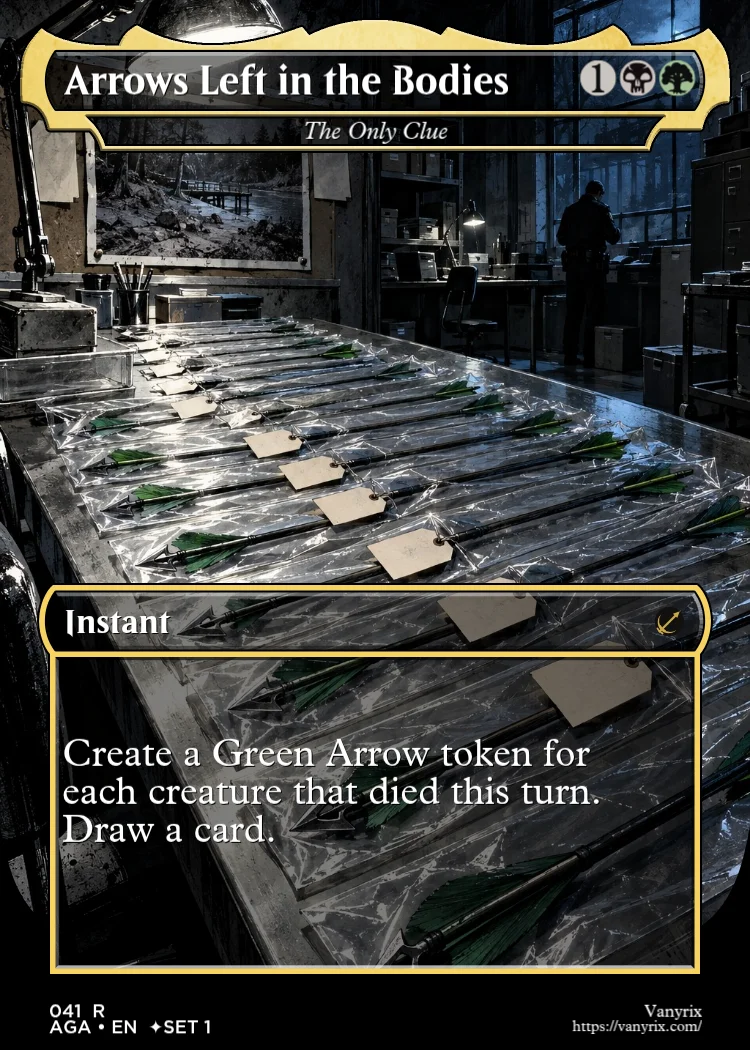 Arrows Left in the Bodies