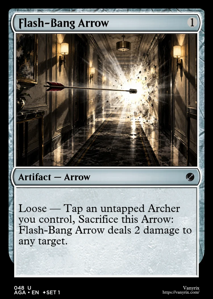 Flash-Bang Arrow