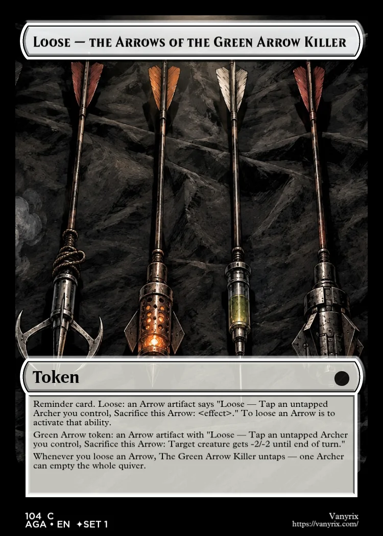 Loose — the Arrows of the Green Arrow Killer