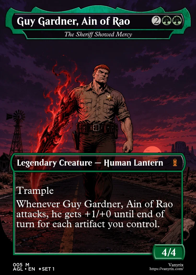 Guy Gardner, Ain of Rao