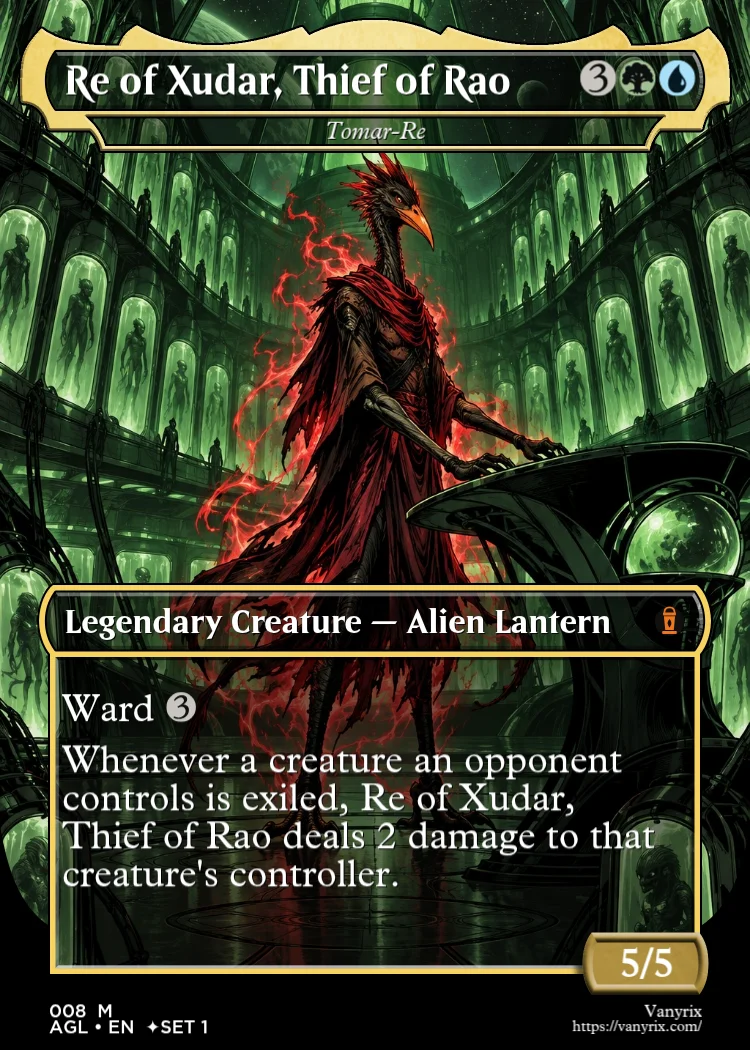 Re of Xudar, Thief of Rao