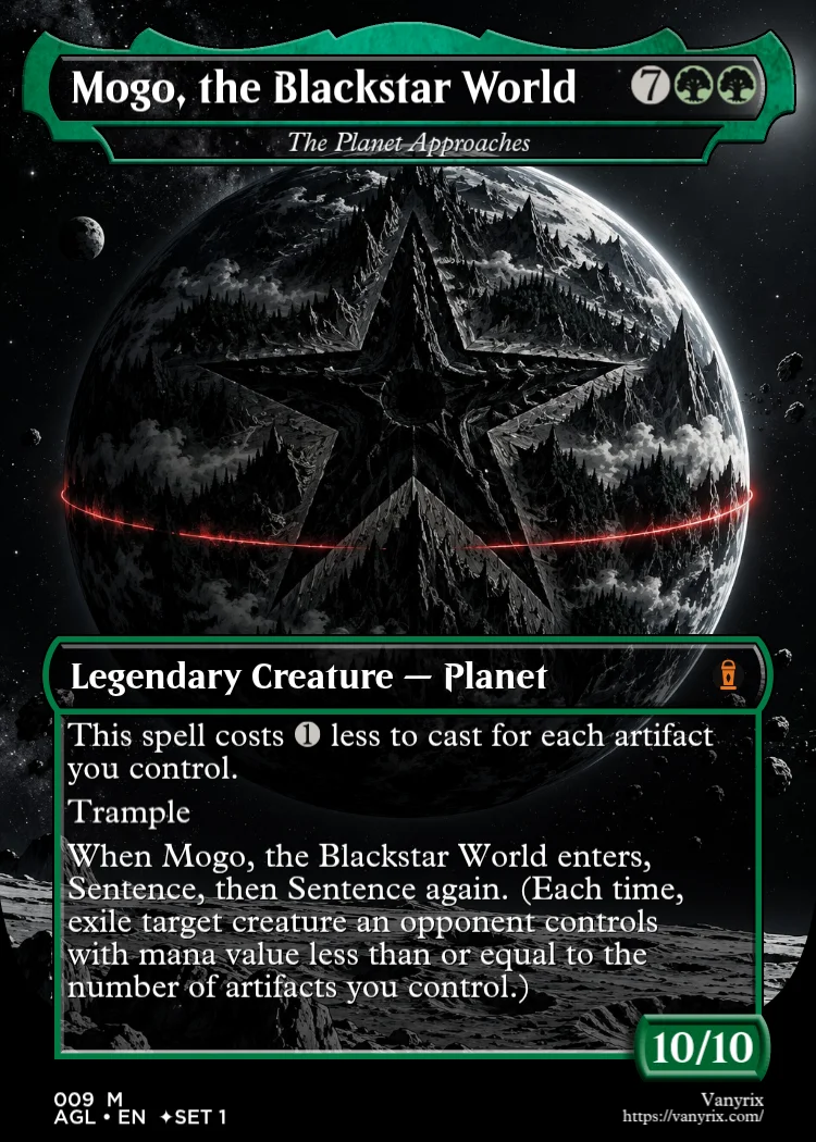 Mogo, the Blackstar World