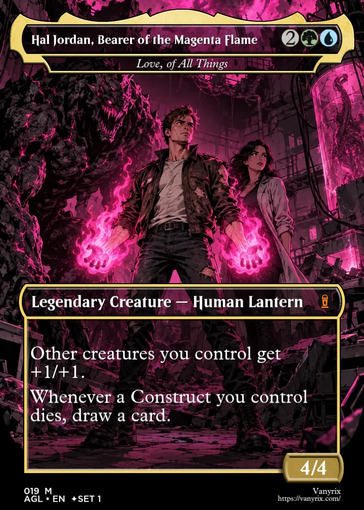 Hal Jordan, Bearer of the Magenta Flame