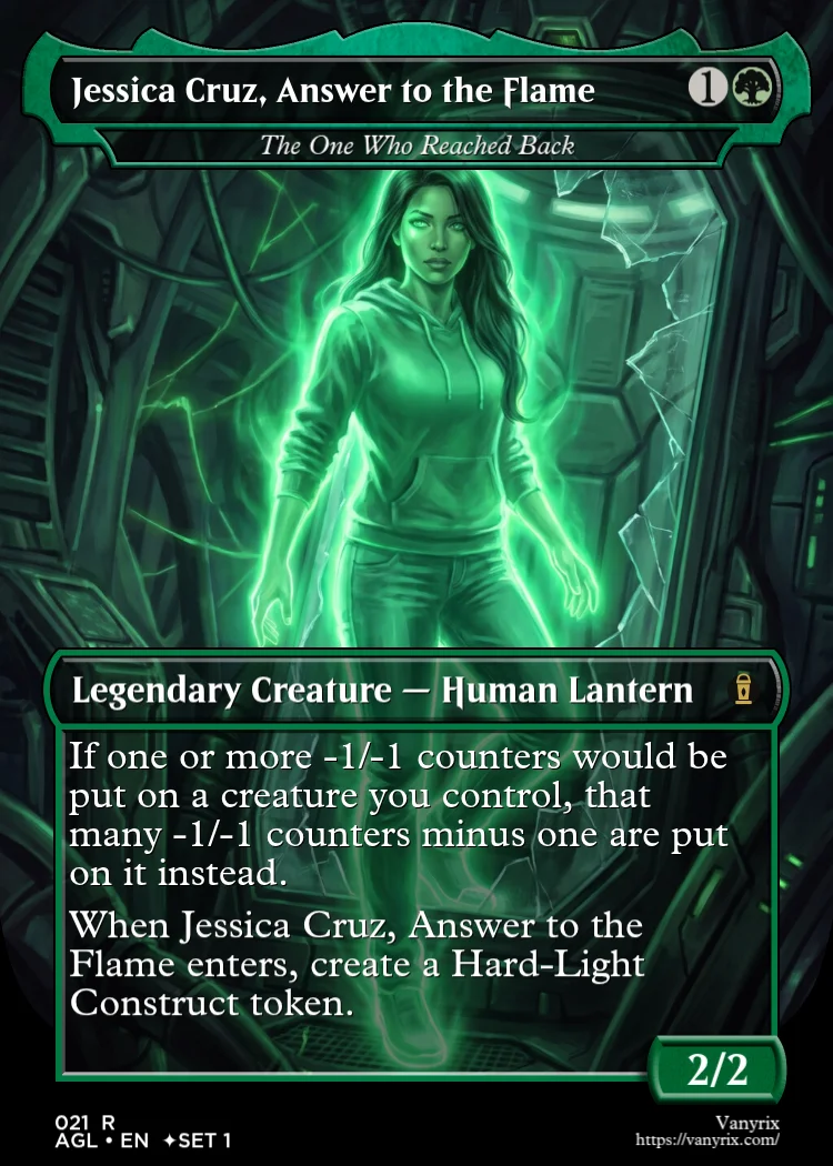 Jessica Cruz, Answer to the Flame