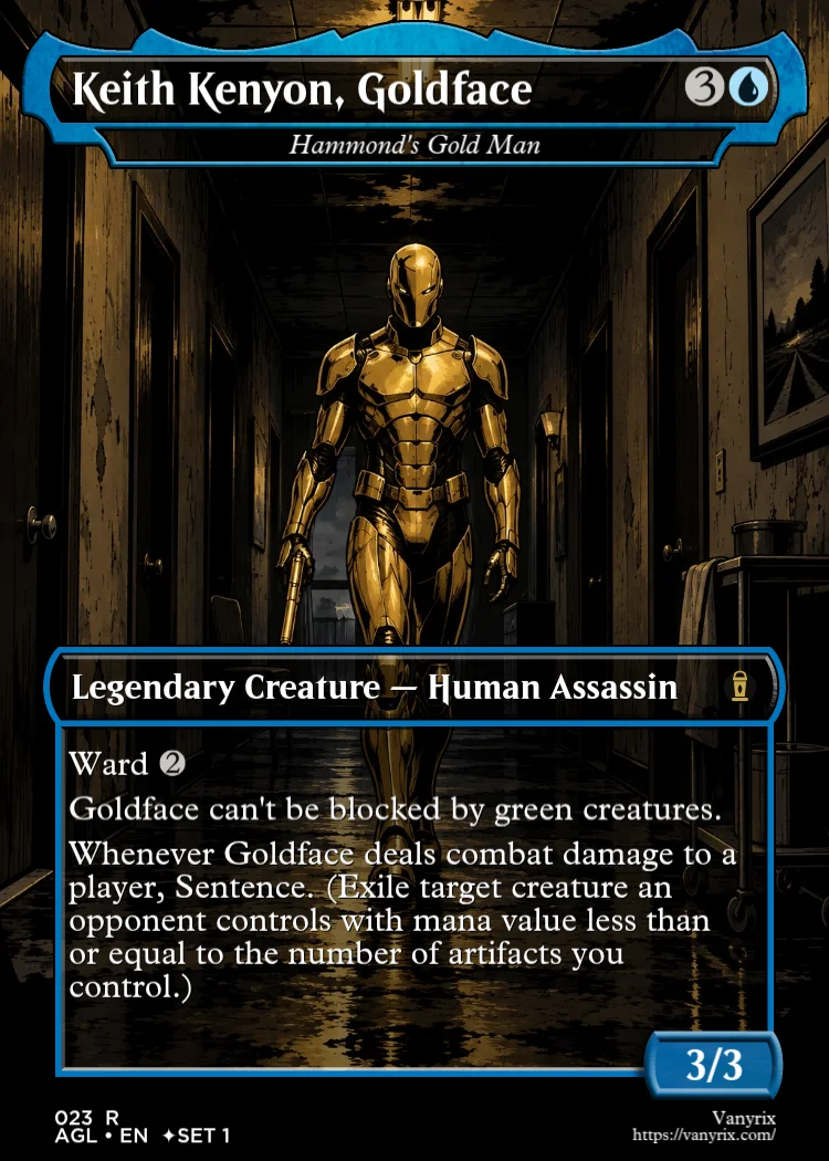 Keith Kenyon, Goldface