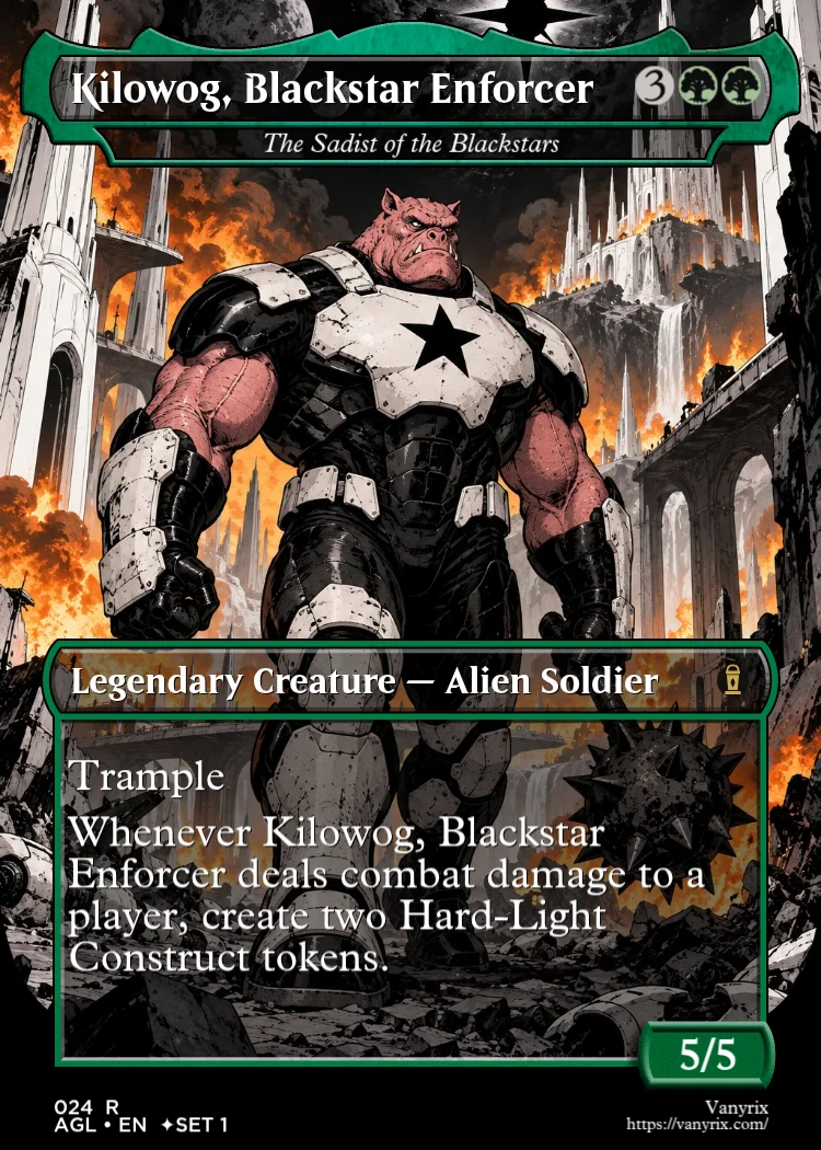 Kilowog, Blackstar Enforcer