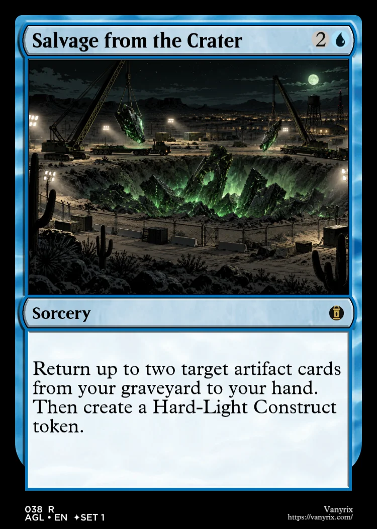 Salvage from the Crater