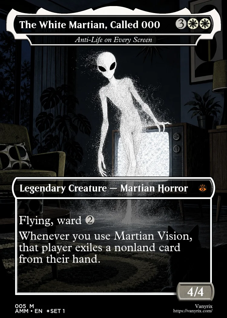 The White Martian, Called 000