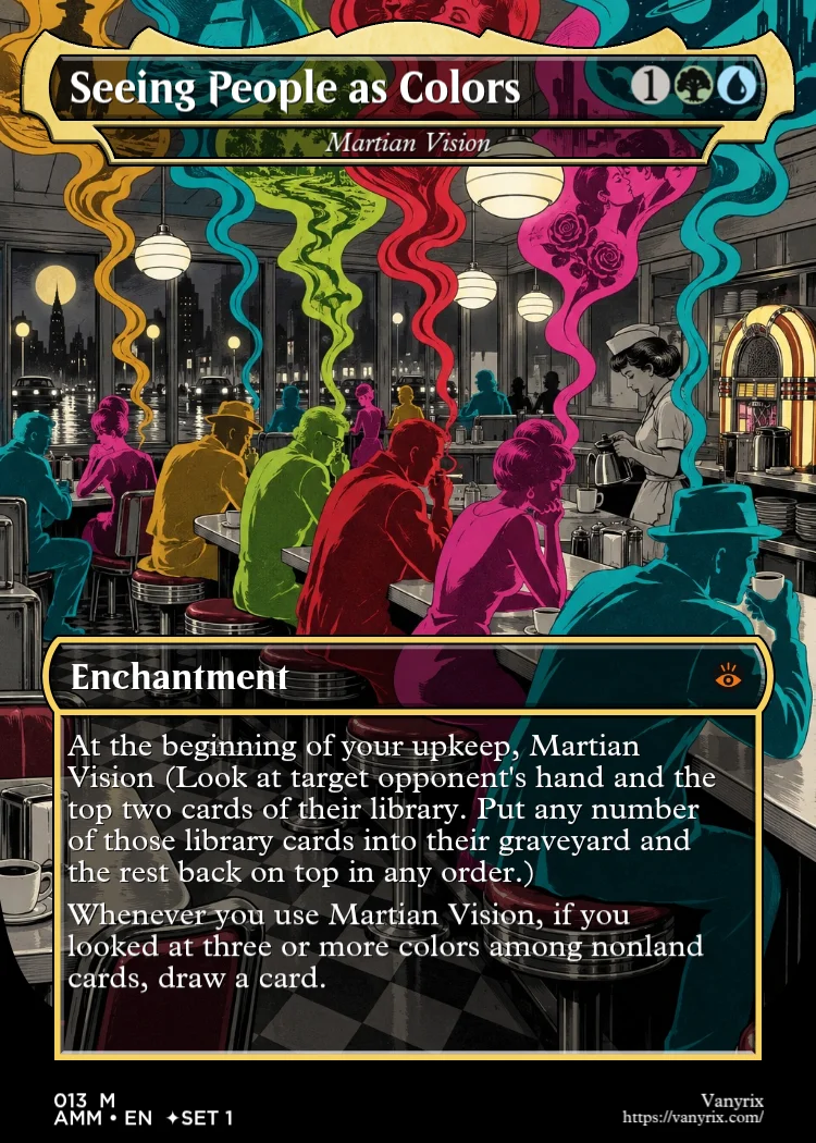 Seeing People as Colors